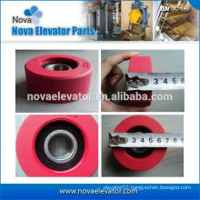 Escalator Red Step Rollers
